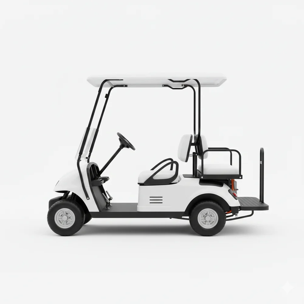4 SEATER GOLF CART (2 FRONT + 2 REAR)